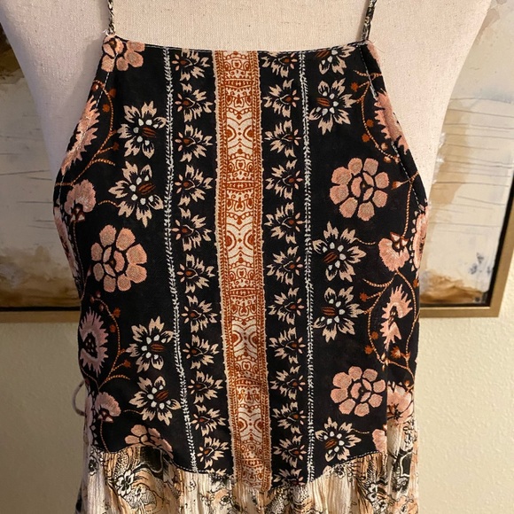 We The Free by Free People Casablanca slip dress size XS TP BOHO Hippy dress ~ - Picture 13 of 14